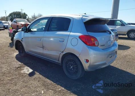 2015 Mitsubishi Mirage De from USA, damaged, VIN ML32A3HJ4FH042690